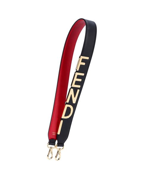 fendi leather purse strap|fendi shoulder strap outlet.